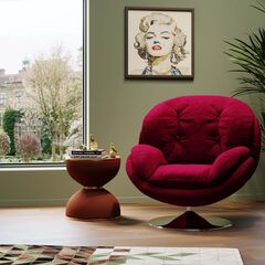 Кресло вращающееся с подлокотниками Cosy Berry