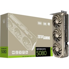 Видеокарта ZOTAC GeForce RTX 5080 SOLID CORE OC 20th Anniversary 16GB (ZT-B50800J2S-10P)