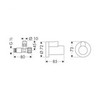 Hansgrohe 13954820 Вентиль угловой