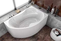 ВАННА АКРИЛОВАЯ KOLPA SAN LULU 170*110 BASIS c каркасом лев.