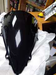 Ветровое стекло для Yamaha YZF-R6 2003 - 2005 г.в. / черное