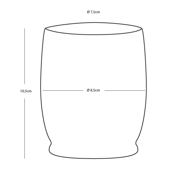 Water glass sailor soul- ecozen, set 6 un Marine Business