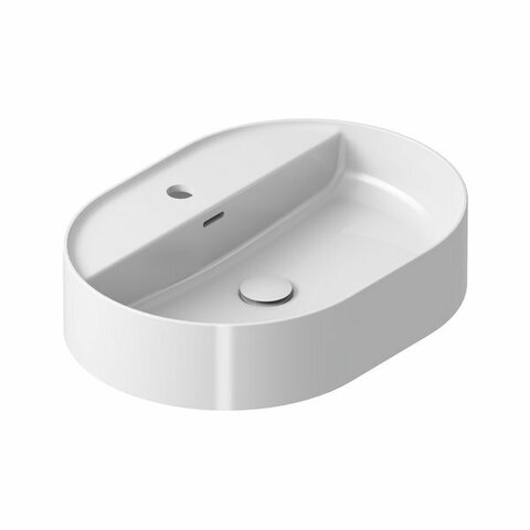 Ravak XJX01155003 Умывальник CERAMIC 550 O SLIM Shelf белый