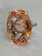 Озеро (кольцо  из серебра)