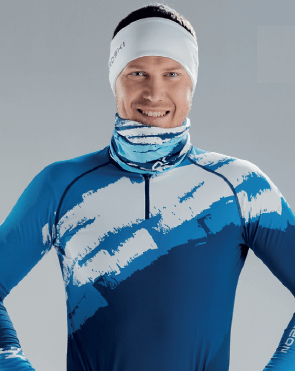 Nordski Stripe многофункциональный баф seaport - 2