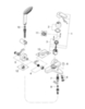 GROHE Eurodisc Cosmopolitan 33395002 Смеситель для ванны с душевым набором