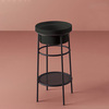 ArtCeram Fuori Scala ACA054 17 Консоль под раковину, цвет: черный (матовый)