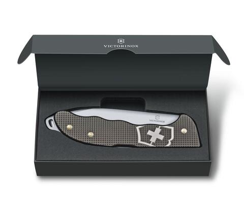 Нож складной Victorinox Hunter Pro Alox LE 2022, 136 mm, Thunder Grey (0.9415.L22)