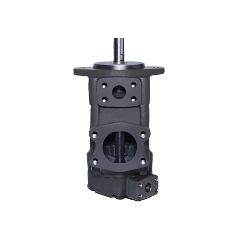 Фото 2520V17A12-86** - Пластинчатый нерегулируемый двухпоточный насос серии 2520V с рабочим объемом 55+37,9см3