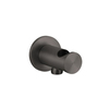 Gessi 316 54161#707 Держатель для душевой лейки с выводом воды на 1/2", цвет: brushed black metal pvd