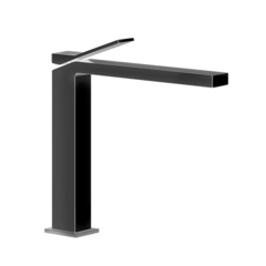 Gessi Rettangolo K 53004#299 Смеситель для раковины на 1 отверстие, излив 213мм, цвет: черный фото