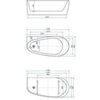 Allen Brau Priority 2.31002.20/AM Акриловая ванна, 170x80, цвет: белый