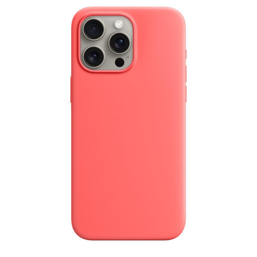 Силиконовый чехол MagSafe Silicone Case для iPhone 15 Pro