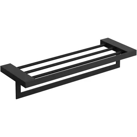 Boheme 10737-B Полка для полотенец Qubic Black