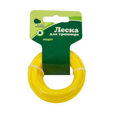 Леска для триммера квадратная, 2,0ммх15м (Yard) 51-8-420