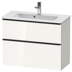 Duravit D-Neo DE436902222 Тумбочка подвесная, Compact 625x810x372, 1 ящик, цвет: белый высокоглянцевый фото