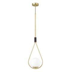 4810/1 PENDANT ODL21 415 золтой/черный/белый Подвес E14 1*40W FLARI