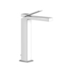 Gessi Rettangolo K 53005#031 Смеситель для раковины на 1 отверстие, с донным клапаном, излив 128мм, цвет: хром
