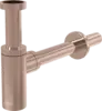 Alcaplast A400-RG-P Сифон для умывальника DN32 DESIGN, RED GOLD-глянец
