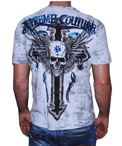 Xtreme Couture | Футболка мужская DEATH LORD X1368 от Affliction спина