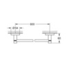 GROHE Essentials 40366DC1 Полотенцедержатель