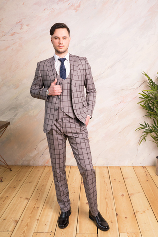 Костюм мужской - тройка Slim Fit Tossaro 11/116