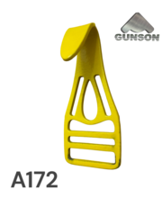 Крюк для крюконоги 30ХГСА /2mm/ желтый / t-50C/18g