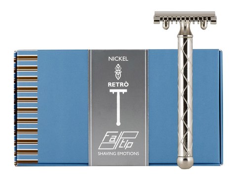 Fatip Retro Nickel длинный красивый станок.Сделано в Италии