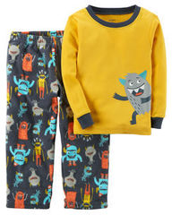 CARTERS Пижама микрофлис и хлопок ПЖ12