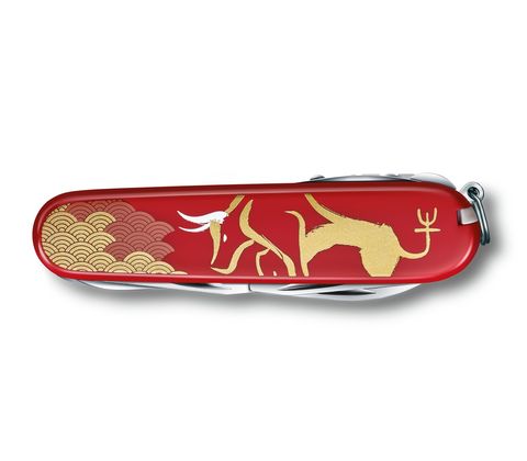 Нож складной Victorinox Huntsman Year of the Ox  LE 2021 (1.3714.E10)