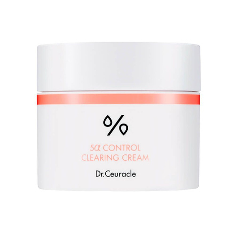 Лечебный крем с пробиотиками Dr.Ceuracle 5α Control Clearing Cream 50мл