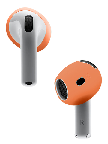 Амбушюры для наушников Airpods 4 (оранжевый)