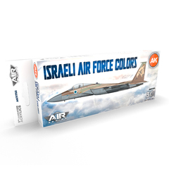 Набор красок AK interactive Israeli Air Force Colors Set 3G, 8 красок