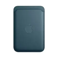 Тканевый чехол-бумажник с поддержкой MagSafe Apple FineWoven Wallet (2023), Pacific Blue (Тихоокеанский синий)