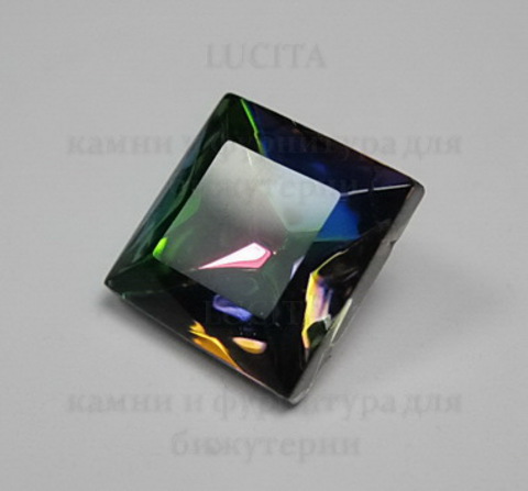 Ювелирные стразы Preciosa квадратные Vitrail Medium (10х10 мм) ()