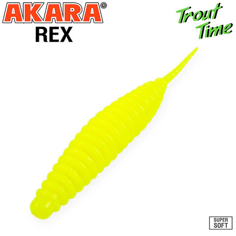 Силиконовая приманка Akara Trout Time REX 1,5 38 мм Cheese 04Y (10 шт.)