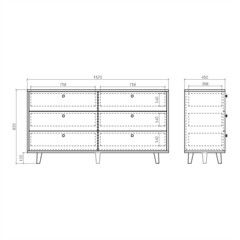 Комод TW059