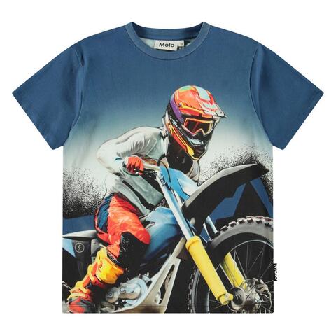 Футболка Molo Riley Big MC blue