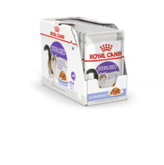 Royal Canin Sterilised пауч для стерилизованных кошек кусочки в желе (мясо) 85 г
