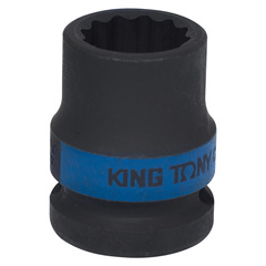 KING TONY (453015M) Головка торцевая ударная двенадцатигранная 1/2", 15 мм