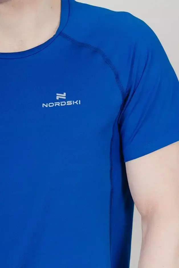 Мужская легкоатлетическая футболка Nordski Athletic sapphire - 3