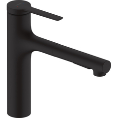 Hansgrohe Zesis M33 74801670 Смеситель для кухни, черный матовый фото