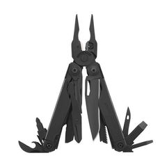 Мультитул Leatherman Surge Black, нейлоновый чехол, 21 функция (831334) цвет чёрный | Multitool-Leatherman.Ru