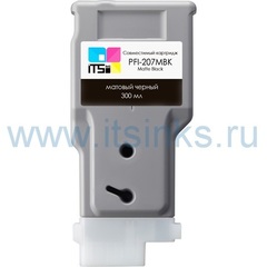 Картридж PFI-207MBK 300 мл