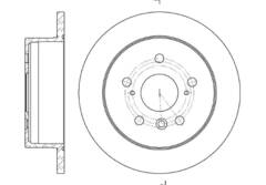 Диск тормозной G-brake  GR-01444