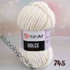 YARNART DOLCE 745, Молочный