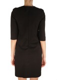 Платье из вискозы с кружевом ERMANNO SCERVINO