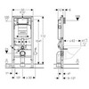 Geberit iCon 500.300.01.I Инсталляция с унитазом