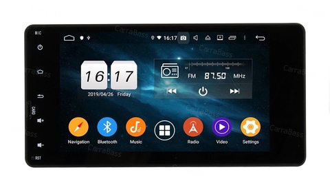 Магнитола  для Mitsubishi 206х105мм. Android 9.1  IPS DSP 4/64GB модель KD-7508PX5
