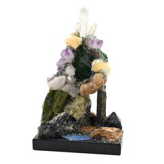 Каменная горка из самоцветов 120*60*190 мм.
